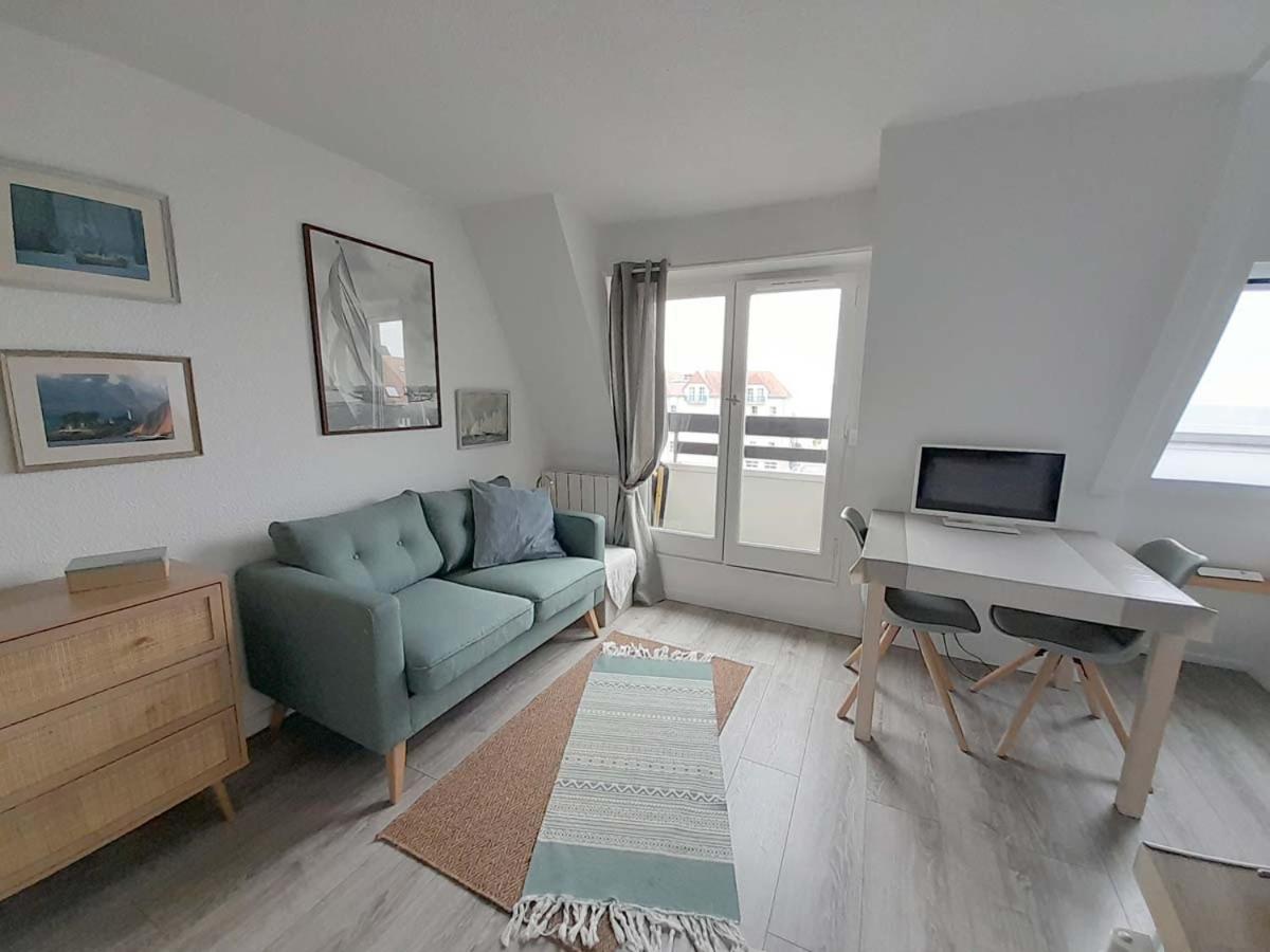 Studio -vue mer résidence Grand Cap Villers-sur-Mer Extérieur photo